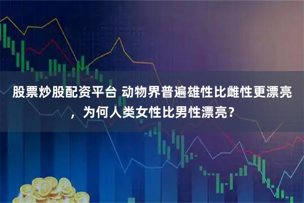 股票炒股配资平台 动物界普遍雄性比雌性更漂亮，为何人类女性比男性漂亮？